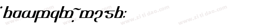 Tengwar Optime字体转换